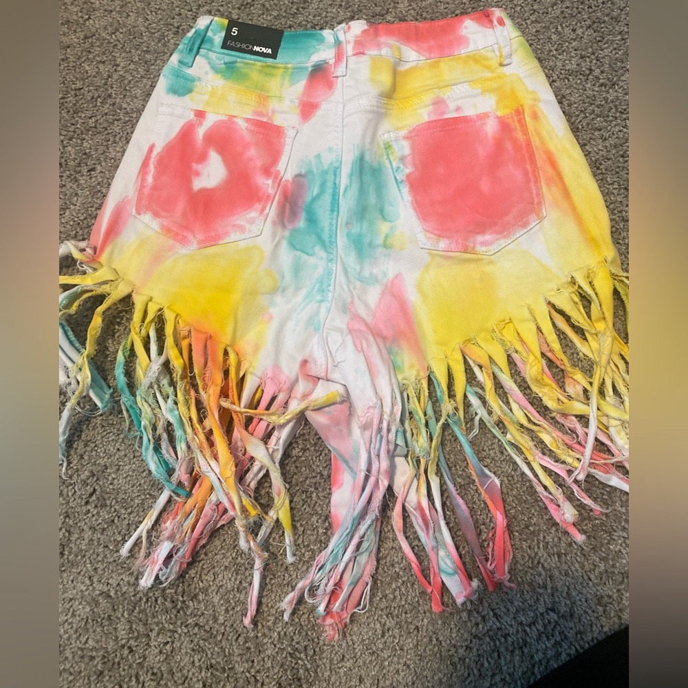 Fringed Shorts